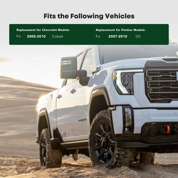 Front Driver Headlight Bracket for Chevrolet Cobalt 2005-2010 Pontiac G5 2007-2010