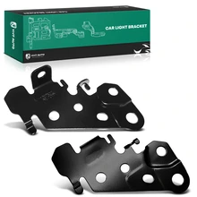 2 Pcs Front Upper Bumper Fog Lamp Brackets for 2017-2020 Lexus IS350