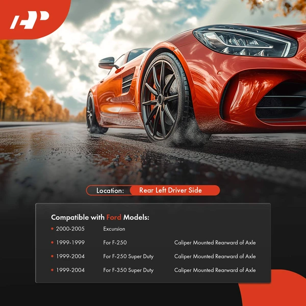 A-Premium APLBP007 Parking Brake Assembly Rear Left Driver Side