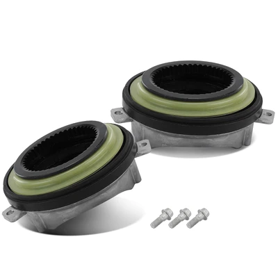 2 Pcs Front 4WD Locking Hub Axle Actuator
