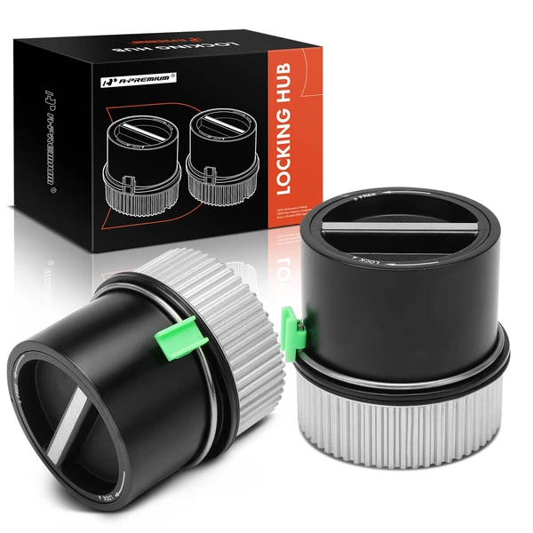 2 Pcs Front 4WD Manual Locking Hub for 2001-2002 Ford Expedition