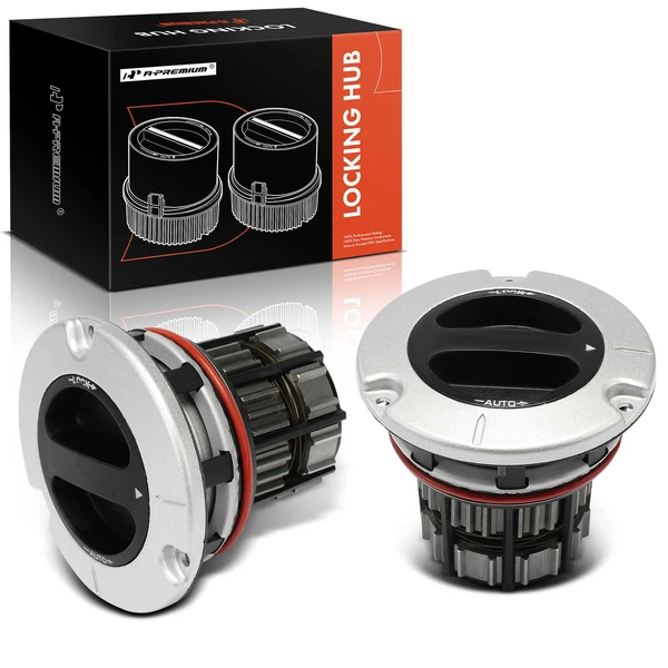 2 Pcs Front 4WD Auto Locking Hub for Ford F-250 F350 F450 F550 Super Duty 11-22