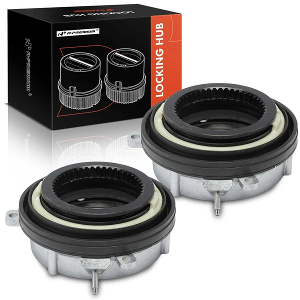 2 Pcs Front 4WD Auto Locking Hub Actuator for Ford F-150 15-20 Expedition