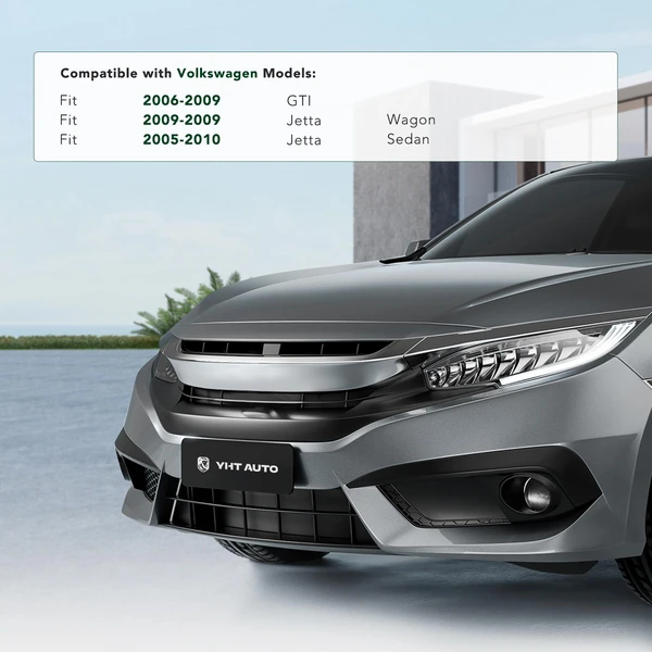 Front License Plate Bracket for Volkswagen Jetta 2005-2010 GTI 2006-2009