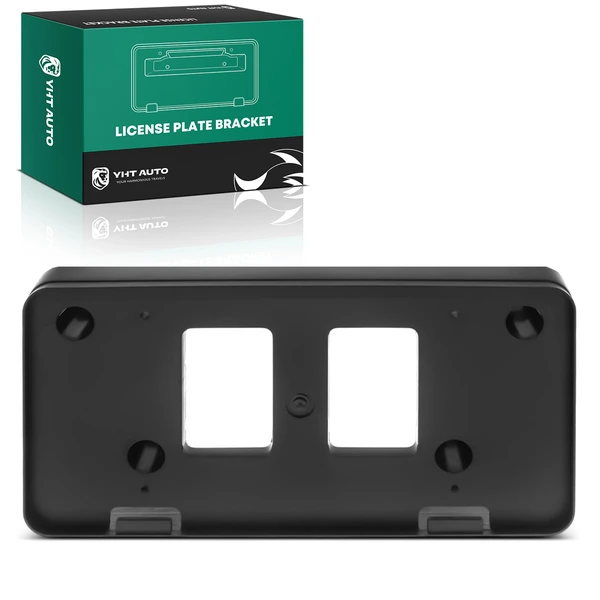 Front Plastic License Plate Bracket for Toyota Avalon 2016-2018 Black