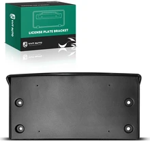 Rear Black License Plate Bracket