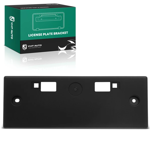 Front Black Plastic License Plate Bracket for Nissan NV200 2013-2021