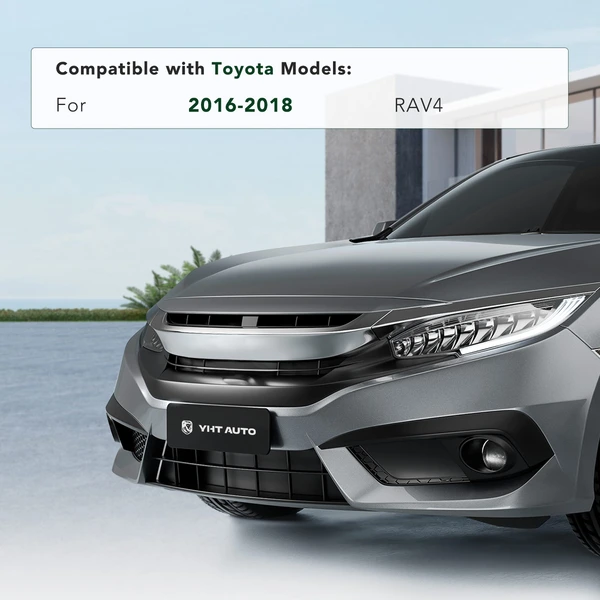 Front License Plate Bracket for Toyota RAV4 2016-2018 Sport Utility