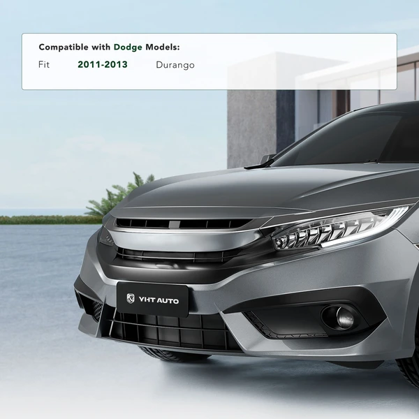 Front License Plate Bracket with Mounting Hardware for 2011-2013 Dodge Durango