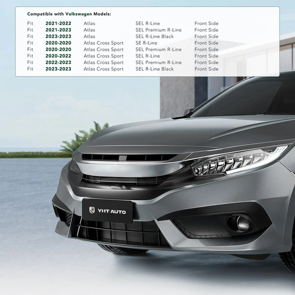 Front License Plate Bracket for 2021-2023 Volkswagen Atlas