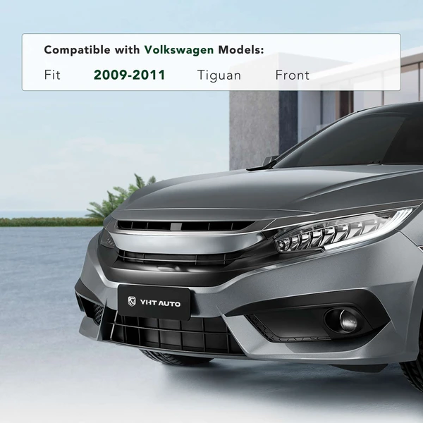 Front License Plate Bracket for Volkswagen Tiguan 2009-2011