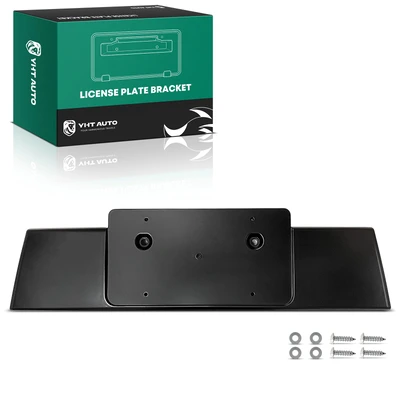 Front License Plate Bracket with Mounting Hardware