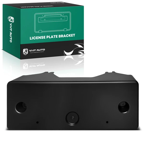 Front License Plate Bracket for Nissan Murano 2011-2014 Black