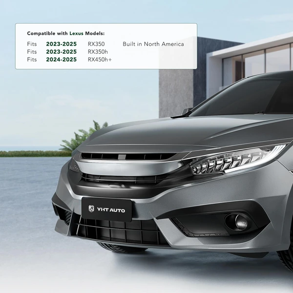 Front License Plate Bracket with Mounting Hardware for 2023-2025 Lexus RX350h