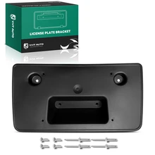 Front Black License Plate Bracket with Hardware for 2015-2020 GMC Canyon
