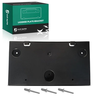 Front License Plate Bracket with Hardware