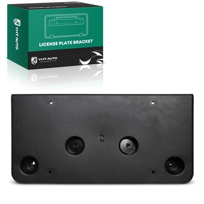 Front Black License Plate Bracket