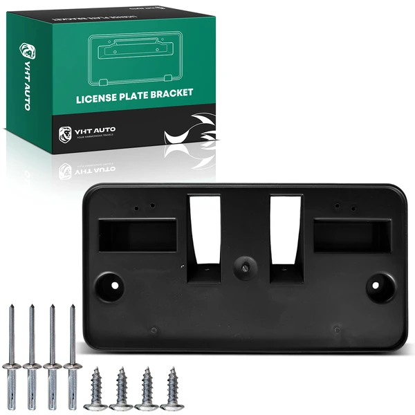 Front License Plate Bracket for GMC Sierra 1500 2019-2021 with Mounting Hardware