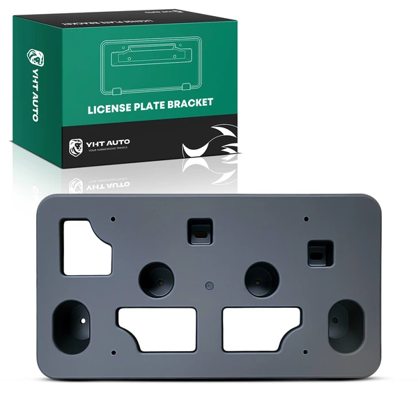 Front Black License Plate Bracket for Cadillac CT5 2020-2022 Sedan