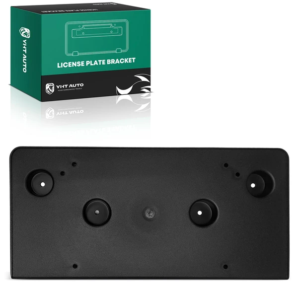 Front Black Plastic License Plate Bracket for GMC Terrain 16-17