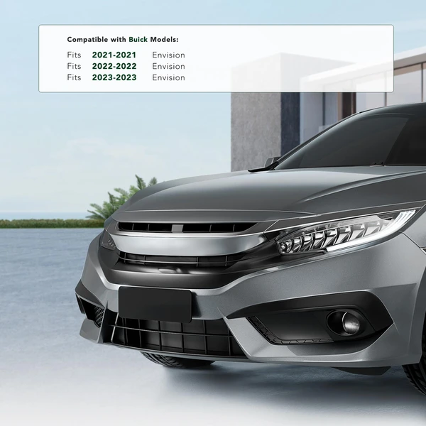 Front License Plate Bracket for Buick Envision 2021-2023 Sport Utility Plastic