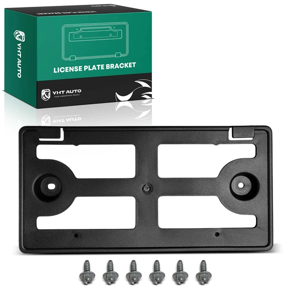 Front Plastic License Plate Mounting Bracket for Ford Mustang 2024