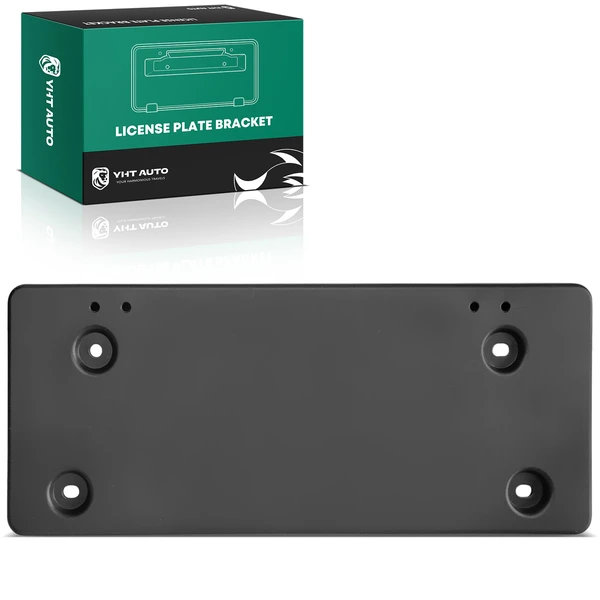 Front Black Plastic License Plate Bracket for 2012-2015 Kia Rio