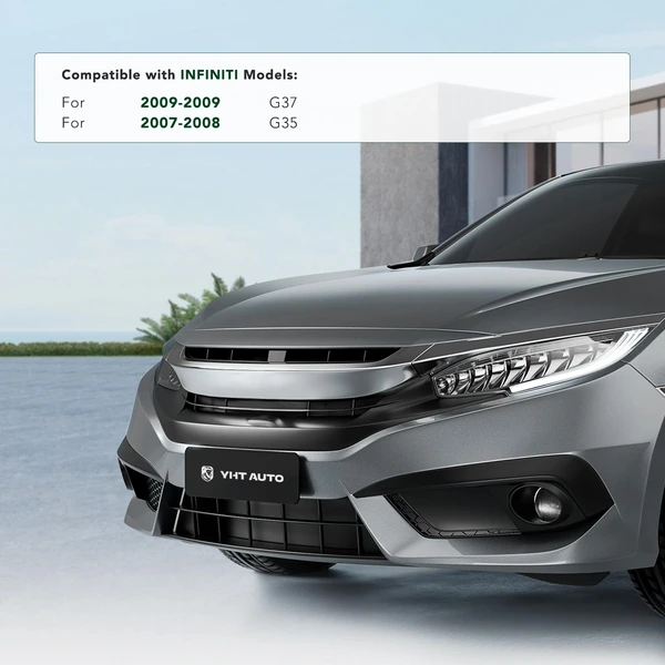 Front License Plate Bracket Hardware for 2009 INFINITI G37