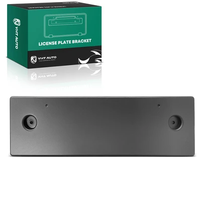 Front Black License Plate Bracket