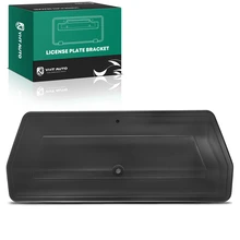 Front Black License Plate Bracket