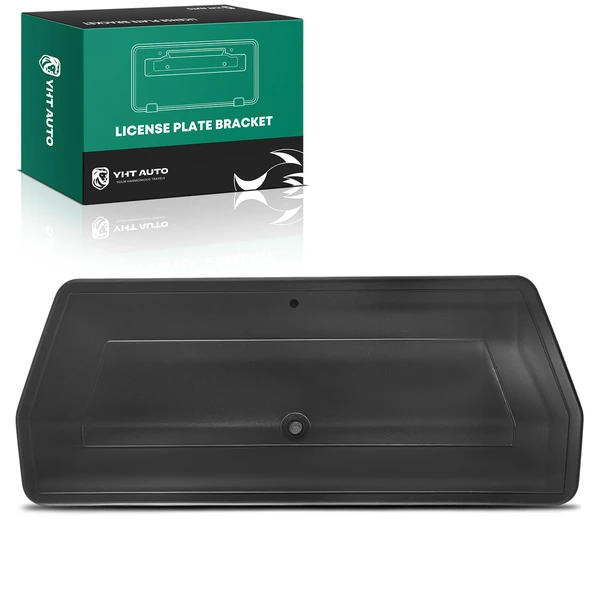 Front Black License Plate Bracket for Tesla Model S 2016-2020 Sedan