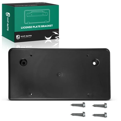 Front Plastic License Plate Bracket with Hardwares