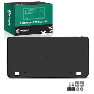 Front License Plate Bracket with Mounting Hardware