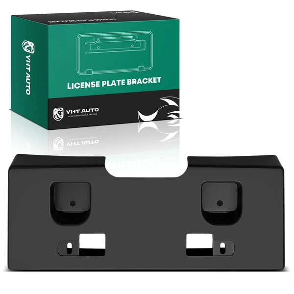 Front Black Plastic License Plate Bracket for 2010-2012 Nissan Sentra