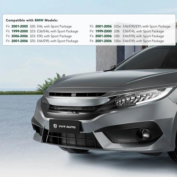 Front License Plate Bracket for BMW 325i 330i 01-06 328i 320i 323i 325xi 330xi