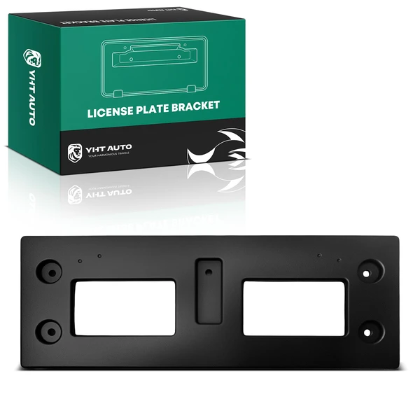 Front Black Plastic License Plate Bracket for Kia Soul 2017-2019 1.6L 2.0L