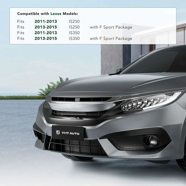 Front License Plate Bracket for Lexus IS250 IS350 2011-2015