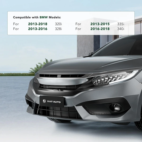 Front License Plate Bracket for BMW 320i 2013-2018 328i 2013-2016 335i 2013-2015