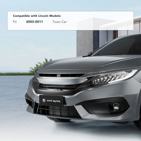 Front Plastic License Plate Bracket for Lincoln Town Car 2003-2011