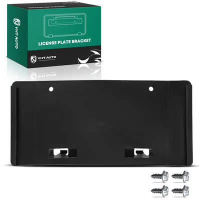 Front or Rear Plastic License Plate Bracket
