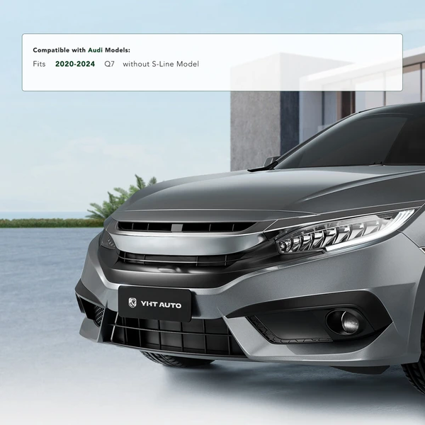 Front License Plate Bracket for Audi Q7 20-24 Sport Utility