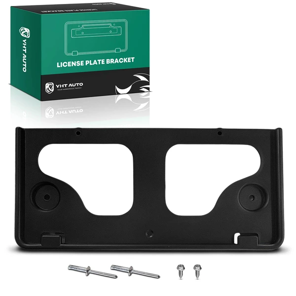 Front License Plate Bracket for Ford Edge 2015-2018 with Mounting Hardware