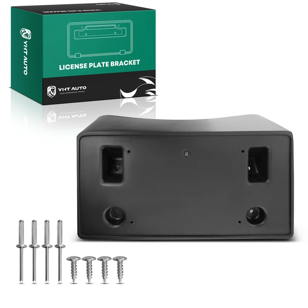 Front License Plate Bracket with Hardware for 2015-2019 Chevrolet Silverado 3500 HD