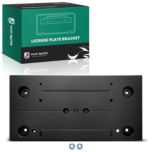 Front Black License Plate Bracket for BMW i3 I01 2014-2017