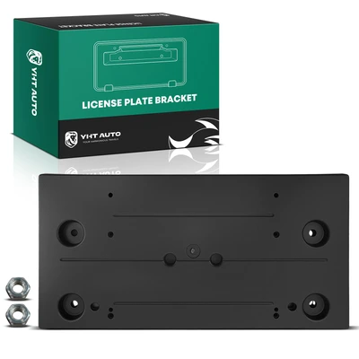 Front License Plate Bracket with Mounting Hardware