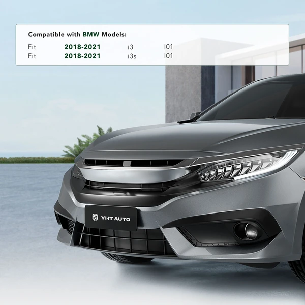 Front License Plate Bracket with Mounting Hardware for BMW i3 i3s 2018-2021