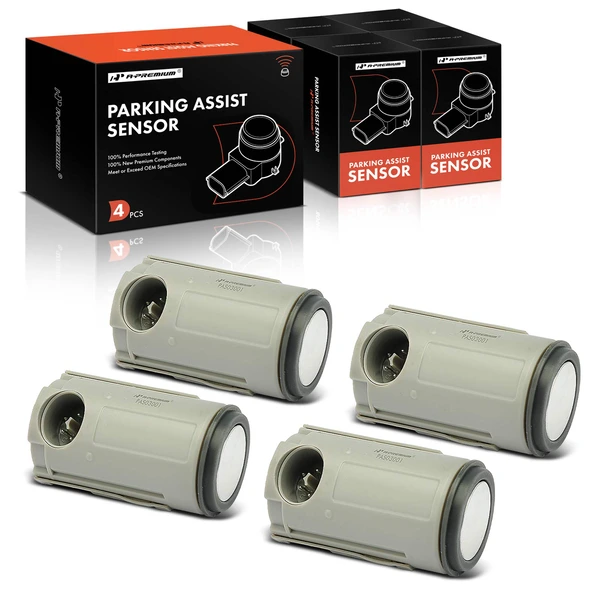 4 Pcs Parking Assist Sensor for 1992-1993 Mercedes-Benz 600SEL