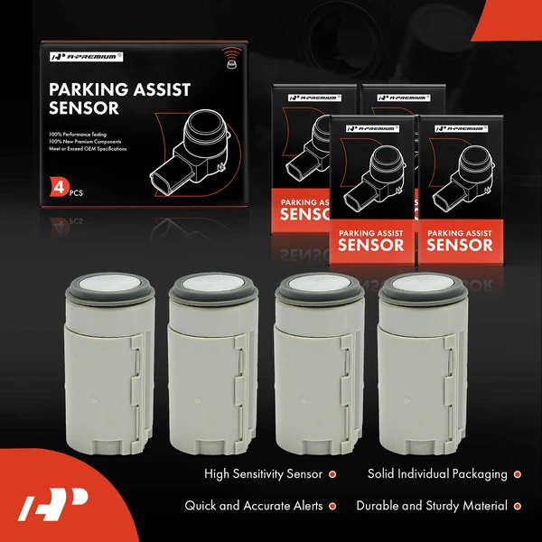 4 Pcs Parking Assist Sensor for Mercedes-Benz W140 C140 W210 E320 S420 S600