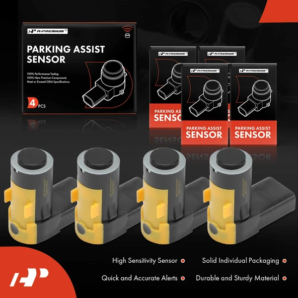 4 Pcs Front Parking Assist Sensor for Ferrari California 09-14 599 GTB Maserati