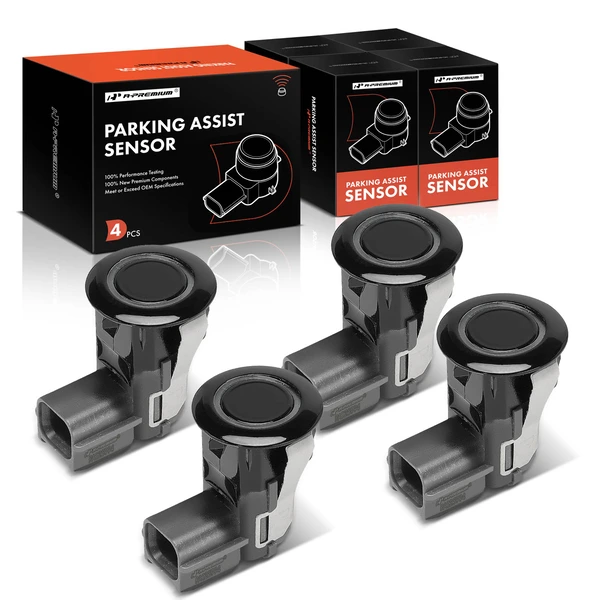 4 Pcs Front & Rear Backup Parking Assist Sensor for 2009 Nissan Cube